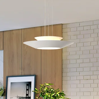 

Chandelier Nordic Ceiling Lamp Creative Bedroom Lamp Circle LED Light Glorious Minimalist Modern Macarons Library Lamps pendent