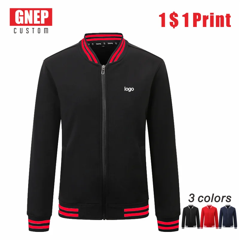 

GENP2020 new Korean style baseball uniform jacket street sports casual bomber jacket independent printing customization