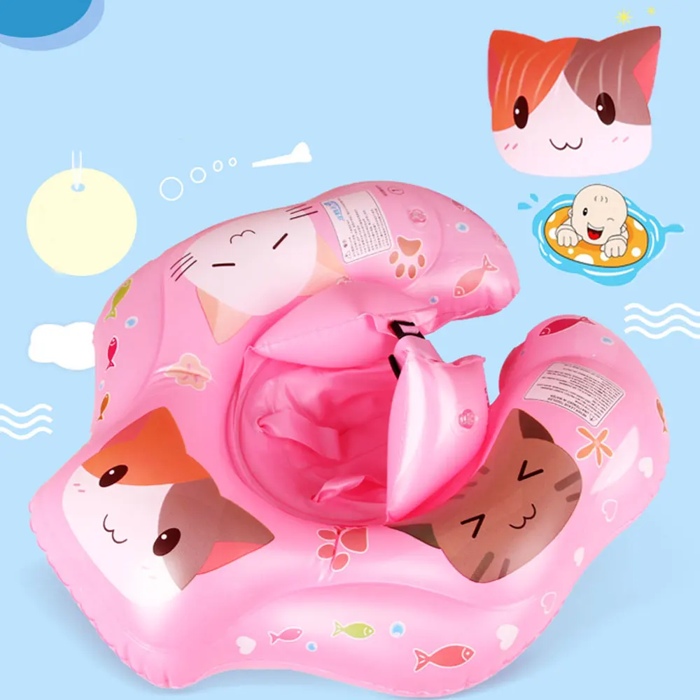 Anillo de natación inflable para bebés de 0 a 5 años, flotador infantil, accesorios de piscina, Círculo de baño, juguete inflable