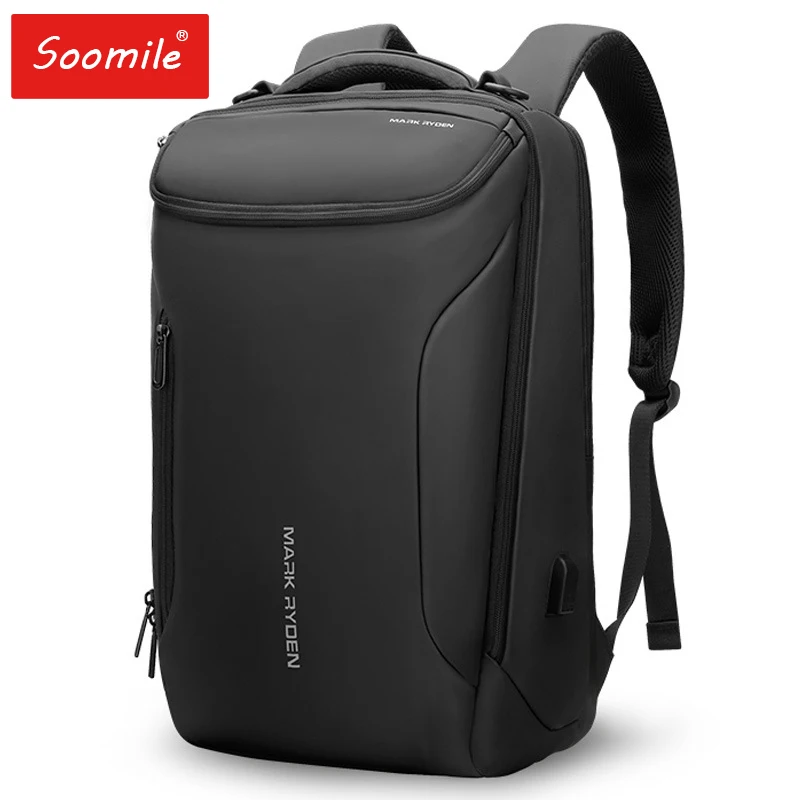 

2020 New Anti-thief Fashion Men Backpack Multifunctional Waterproof 15.6 inch Laptop Bag Man USB Charging Travel Bag