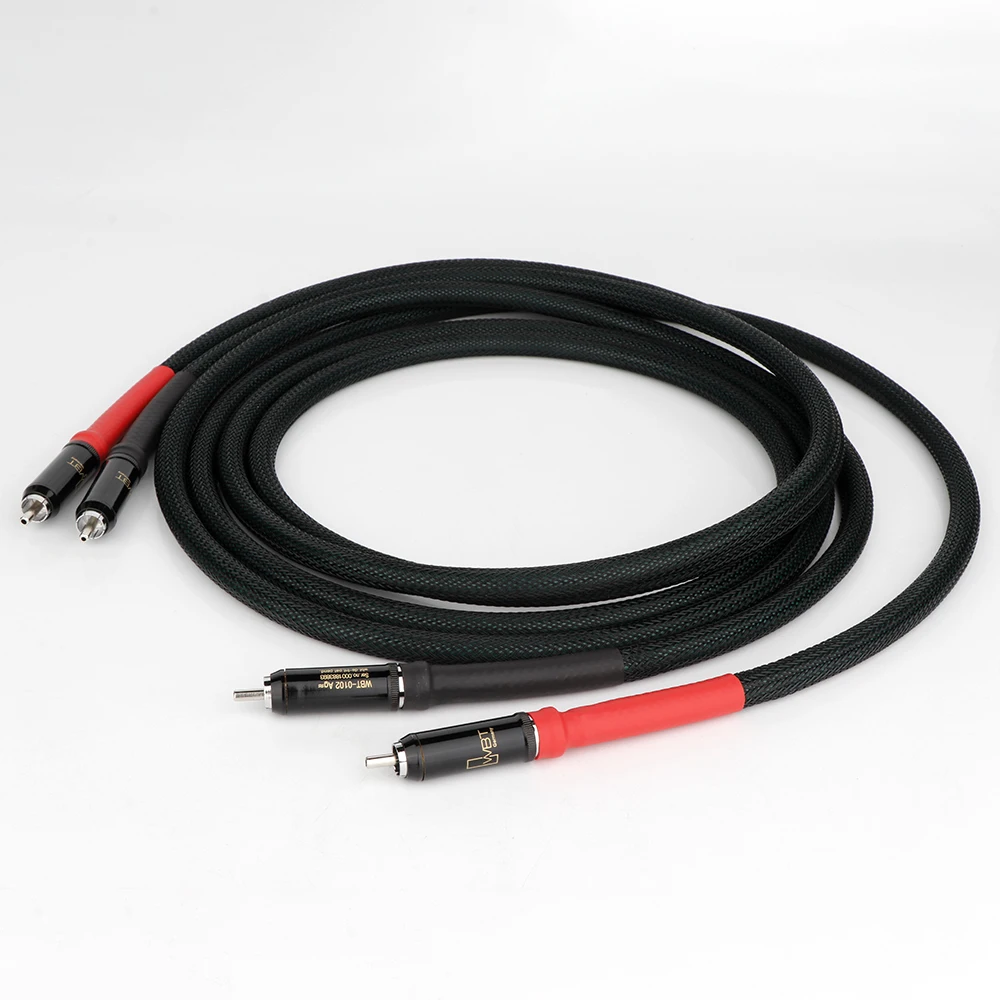 

Pair HIFI FA-220 PVC 2 core Pure Copper OFC PCOCC RCA cable Analog cable RCA/XLR audio cable