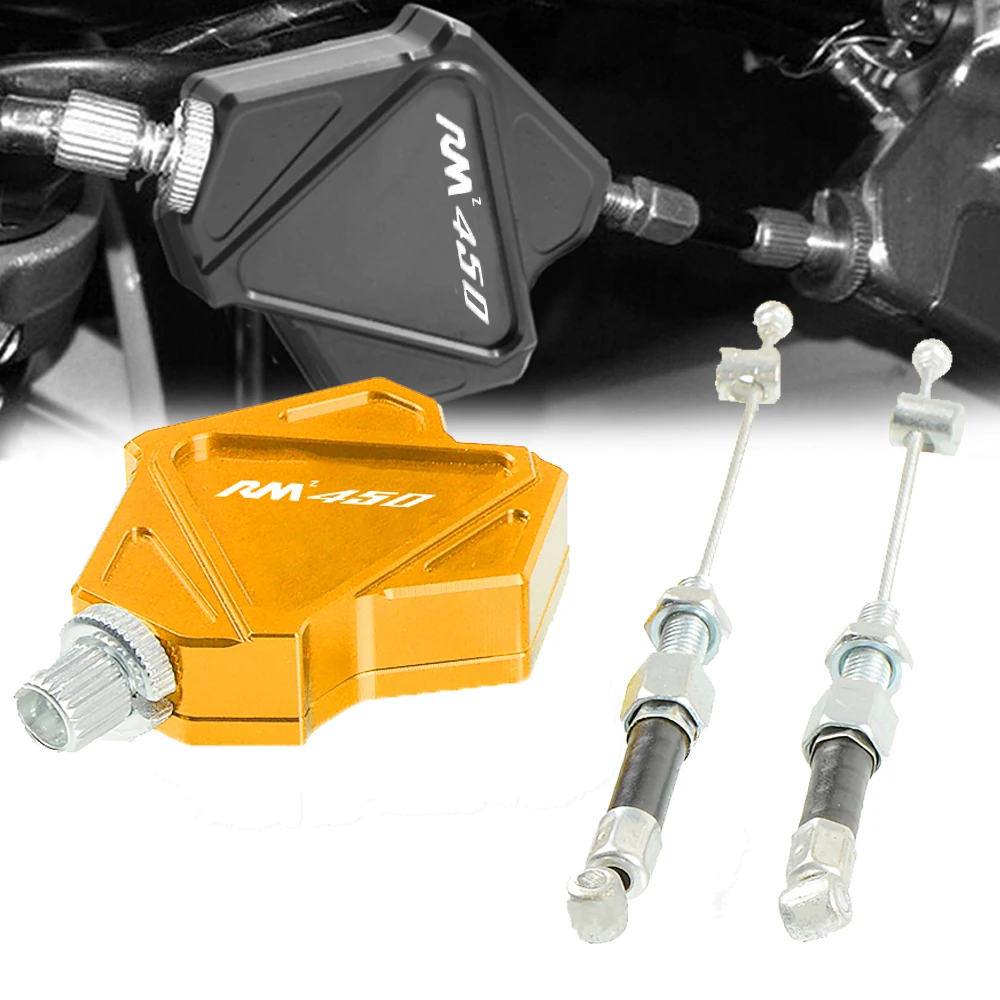 Для Suzuki RMZ450 2005-2018 2006 2007 2008 2009 2010 Мотоцикл CNC Dirt Pit Bike трюк рычаг сцепления легко