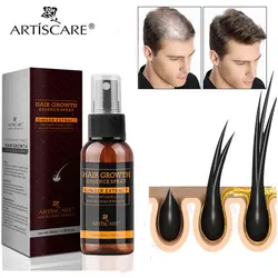Hair Growth Spray Serum Anti Hair Loss Treatment Products Fast Grow Prevent Hair Dry Frizzy Damaged Thinning Repair Care 30ml