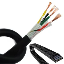 17AWG 15AWG 2/3/4/5/6/7/8 ядро Транспортировочная лента кабель 5 м гибкий провод с ПВХ-изоляцией TRVV устойчивость к изгибу коррозионно-стойкие медный провод