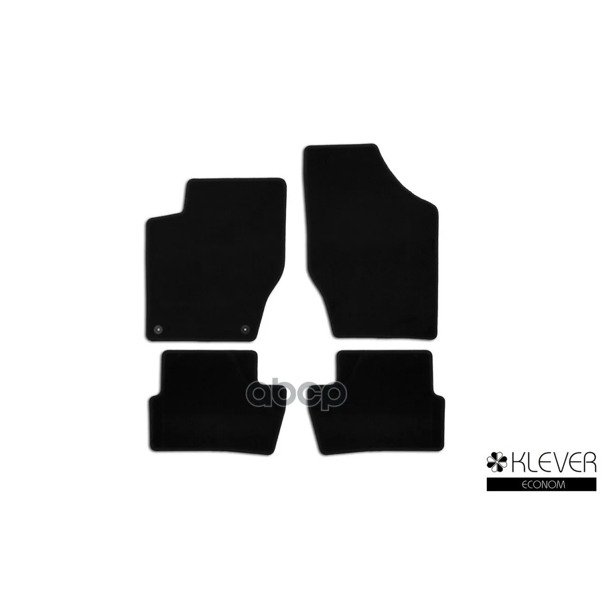 Коврики В Салон Klever Econom Peugeot 408 2012-, Сед., 4 Шт.(Текстиль) Klever арт. KLEVER01382101200k