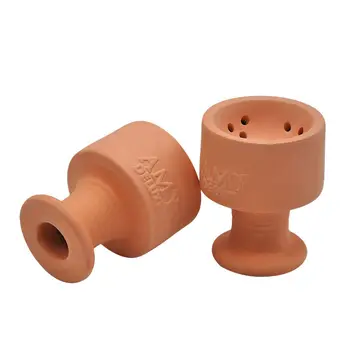 

Hookah Bowl Set Ceramic Hookah Bowl with 5Holes + Larger Charcoal Holder with Screen Shisha Heat Management Bundle Hookah Set