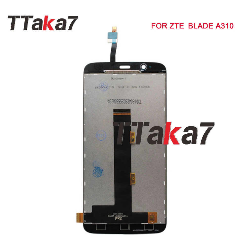 

100% Tested For ZTE Blade A310 Display Touch Screen Digitizer Assembly Replace For For ZTE Blade A310 LCD Screen Black/white