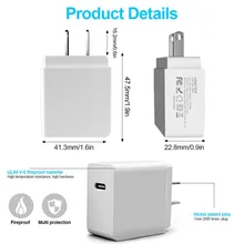 Горячая 18 Вт USB-C PD 3,0 зарядное устройство для путешествий настенное зарядное устройство для Google Pixel samsung LG huawei Xiaomi US EU Plug