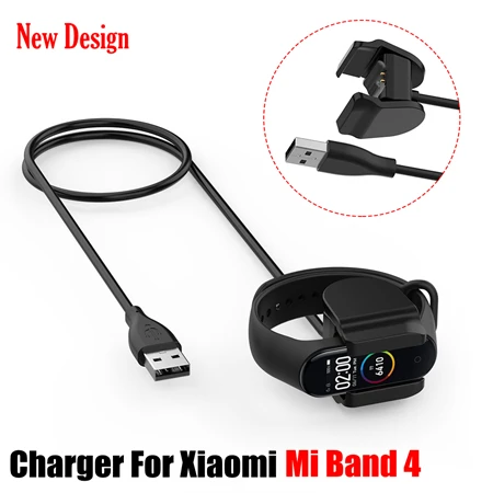 For Mi band 4 Кабель зарядного устройства для Xiaomi Mi Band 3 4 Miband 3, умный браслет, браслет Mi band 2, зарядный кабель Band 4, USB зарядное устройство, адаптер, провод - Цвет: For Mi band 4