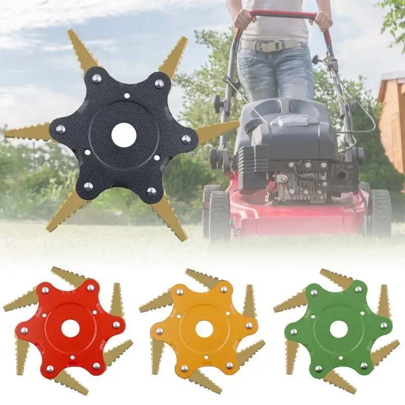 6 blade brush cutter