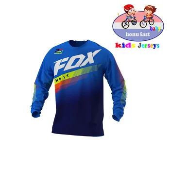 Los niños fuera de la carretera ATV Racing camiseta soy fox bicicleta de Jersey para descensos Jersey Motocross MTB DH MX Ropa niños