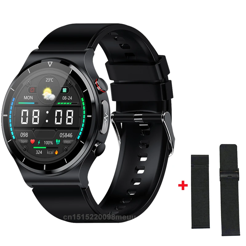 E88 Smart Watch Men Watch 1.32 inch Screen EGG Collector IP68 Waterproof BodyTemperature Wireless charger Watches PK E80 E86 