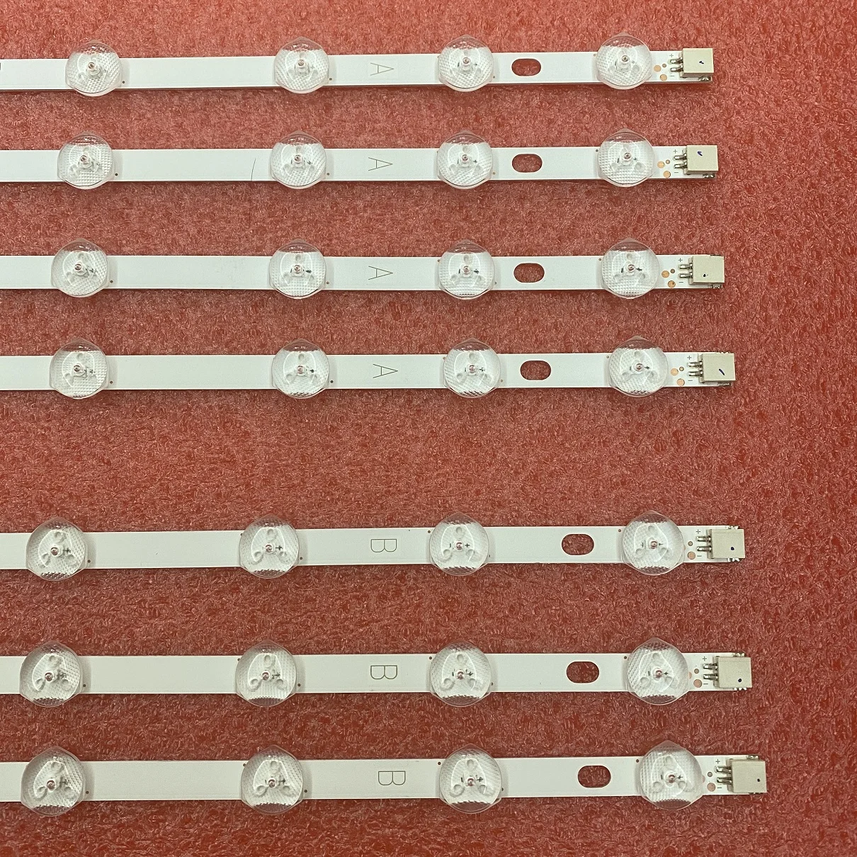 Led para Pana Tira Retroiluminação Sonora Tx-50a300b Hitachi 50hyt62u Vestel Ves500unda Ves500undc-2d-n01 50 Ndv Rev1.1 7 Pçs - Set - Imagem 2