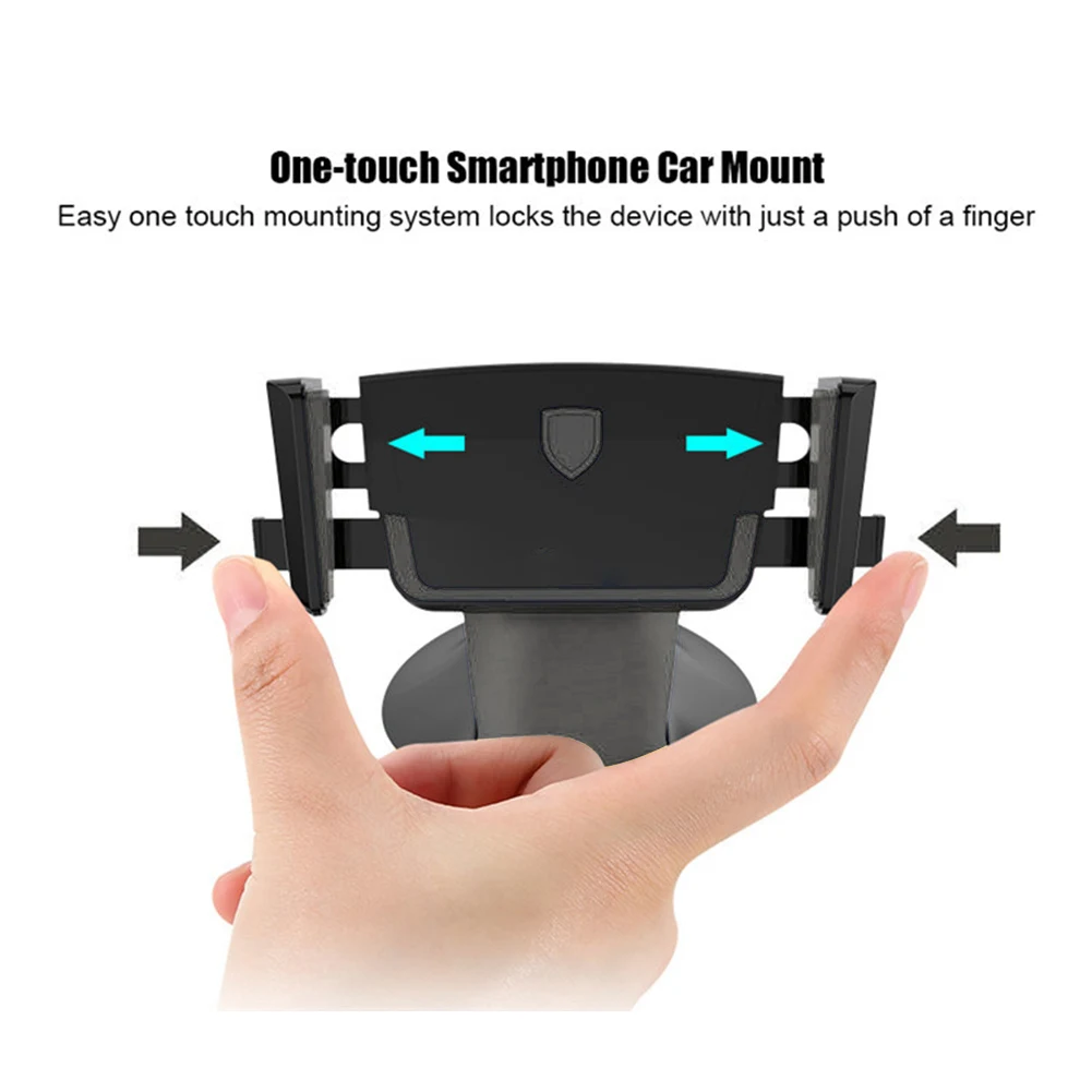 Универсальный автомобильный держатель для мобильного телефона, подставка на лобовое стекло, кронштейн для IPhone 7 8 Plus, Xiaomi Honor Lumia, сотовый телефон