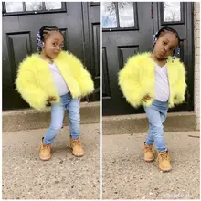 SWONCO(только есть пальто) меховое пальто для девочек и женщин, куртки из искусственного меха, пальто новая теплая верхняя одежда, куртка для женщин