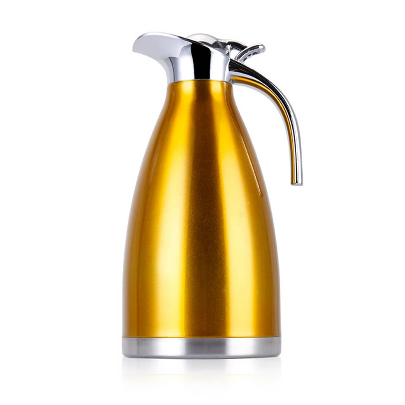 Double Wall Stainless Steel Vacuum Flask Thermos Bottle Large Home Outdoor Leakproof Coffee Hot Water Insulation Kettle Pot