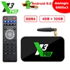 Ugoos-decodificador de señal X3 PRO X3 CUBE, Android 9,0, dispositivo de TV inteligente, Amlogic S905X3, 2GB4GB, DDR4, 16G, 32G, 2,4 + 5G, WiFi, 1000M, LAN, BT5.0, 4K, HD ► Foto 2/5