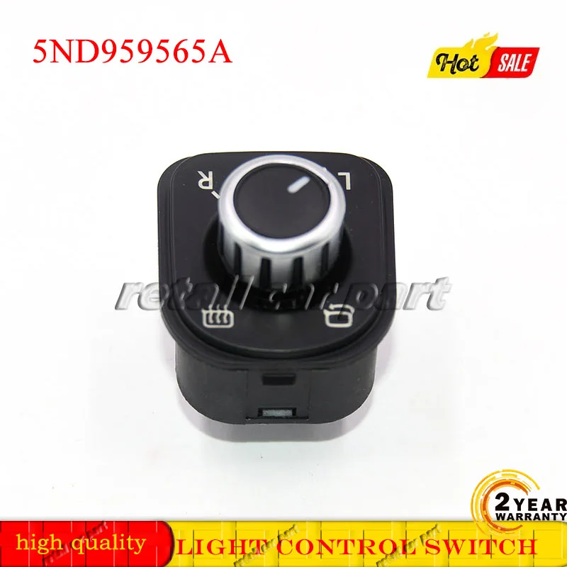 FCW free shipping 5nd959565a 5nd 959 565a new chrome control mirror switch for vw passat cc golf a6 tiguan sagitar magotan | Автомобили и
