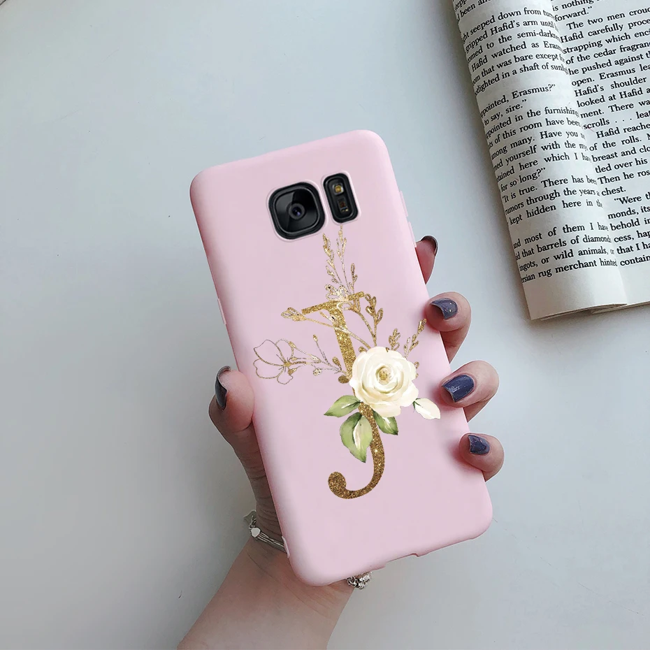 Cute Letters Soft Silicone Phone Case Cover