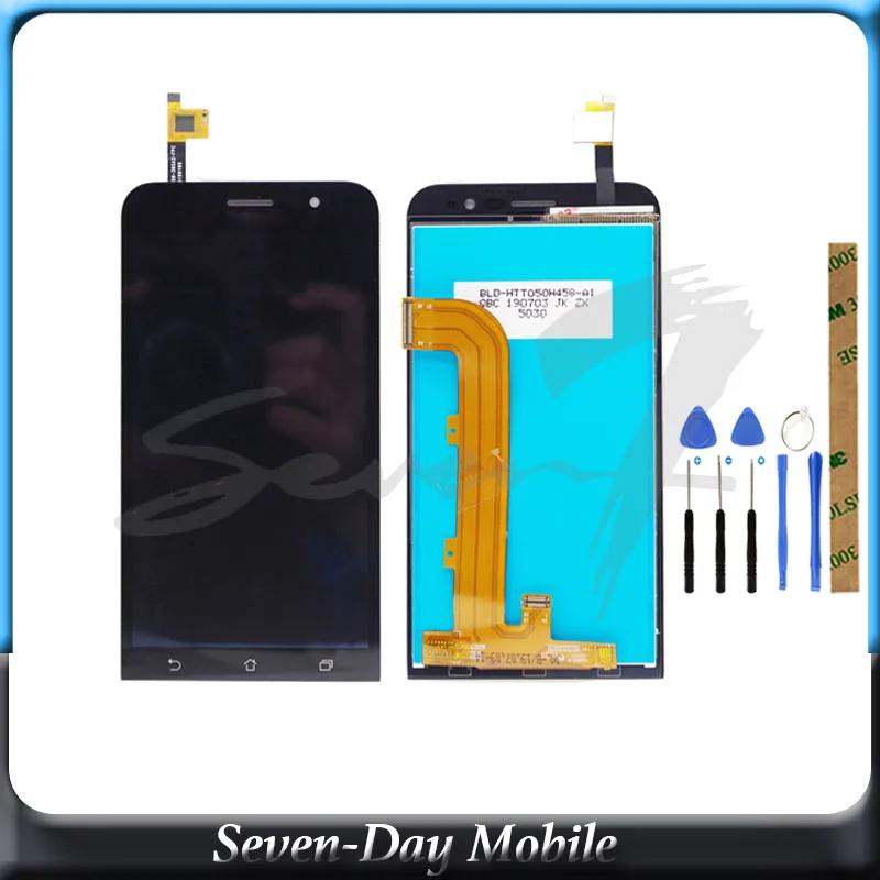 ЖК-сборка для ASUS Zenfone Go ZB500KL, ЖК-экран X00AD, ЖК-дисплей, дигитайзер, сенсорная панель