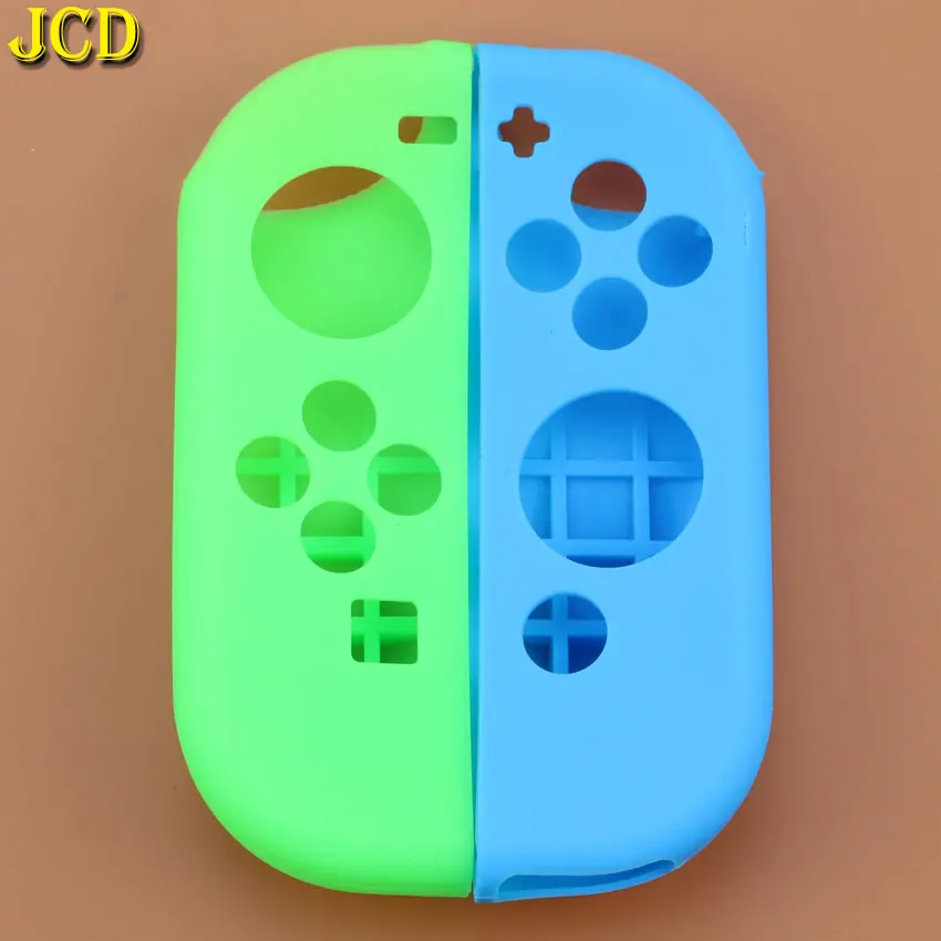 JCD силиконовой резины отделением для кредитных карт чехол для Nintendo Switch контроллер Joy-Con Nintendo Switch NX NS JoyCon Grip - Цвет: GC