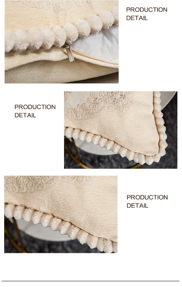 Европейская рельефная жаккардовая Цветочная Подушка Чехол для подушки наволочка для дивана Новогоднее украшение для дома 48*48/58*58 см fundas cojines