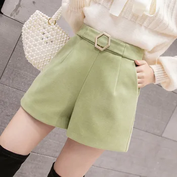 

Women's summer thin section cotton is not curled outside wearing loose shorts