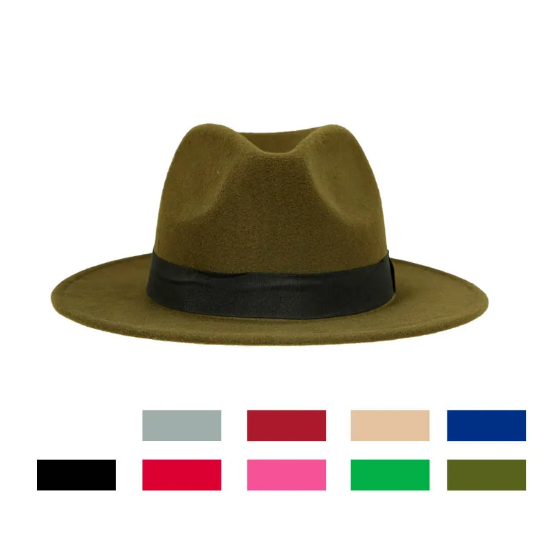 cheap brown fedora hat