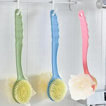 

Bath Brush Back Bath Brush Soft Fur Long Handle Massage Shower Cleaning Remove Exfoliating Bathroom Brush