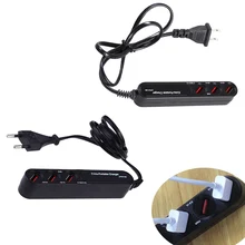 Besegad 3-портовое usb-зарядное устройство 3,0 стены порт для зарядки через кабель Hub адаптер переменного тока Мощность гнездо Зарядное устройство для iPhone 6 6s Новинка MacBook Google разъема стандарта ЕС и США