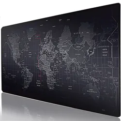 Tapis de souris Extra Large pour ordinateur Gamer, Notebook, ordinateur portable, moyen et petit clavier antidérapant, tapis de Table en caoutchouc 