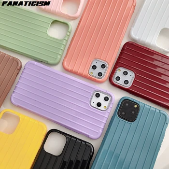 

500pcs 3D Suitcase Phone Cases for iphone 11 Pro XR XS Max TPU Cover Luxury Soft Silicone Phone Cases For iphone 6s 7 8 Plus