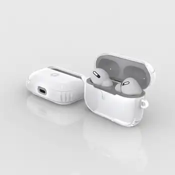 

Case For Apple Airpods 3 Case Protective TPU Earphone Cases Transparent Headphone Case Cover For AirPods Pro Clear Sleeve Pouch