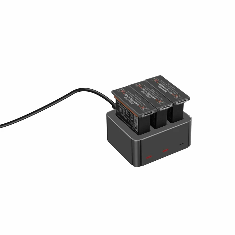 3 порта батареи быстрое зарядное устройство тип-c Usb зарядное устройство для Dji Osmo экшн-камеры
