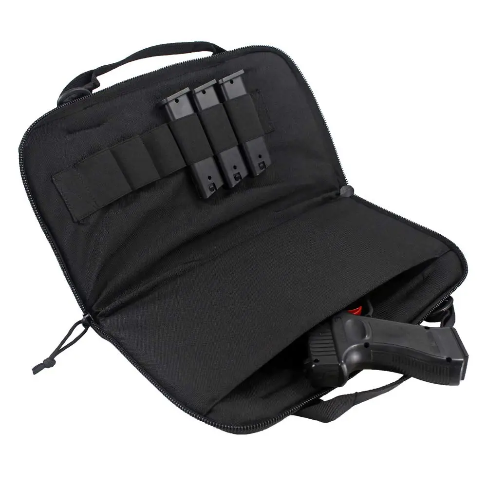 

Hunting Pistol Bag Case Gun Carrier Bag Concealed Handgun Storage Bag for Glock Beretta Airsoft Universal Gun Protector Holster