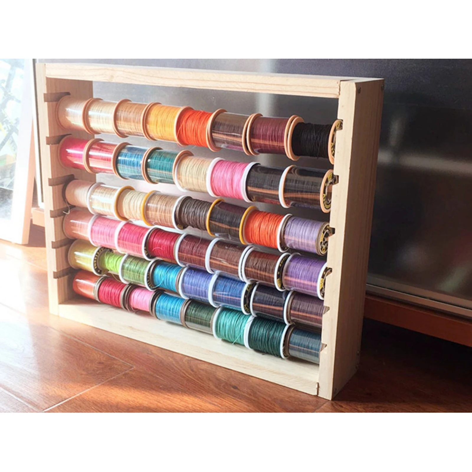 3 Ties Desktop Storage Rack Mini Tabletop Bookcase File Holder Making Tape Storage Display Shelf Doll Collection Case