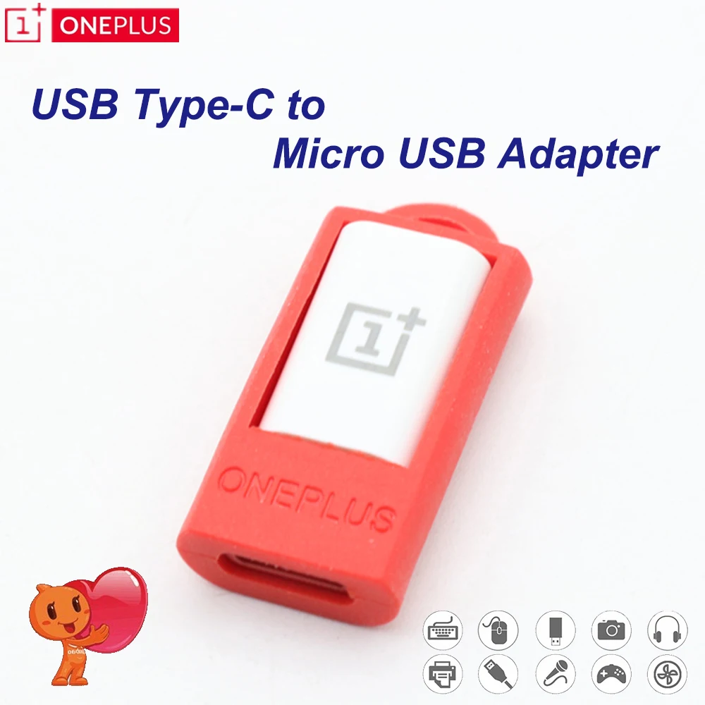 ONEPLUS usb type-C к Micro USB адаптер конвертер зарядное устройство кабель передачи для OnePlus 7 pro 7t 6 6t 5 5t 3t