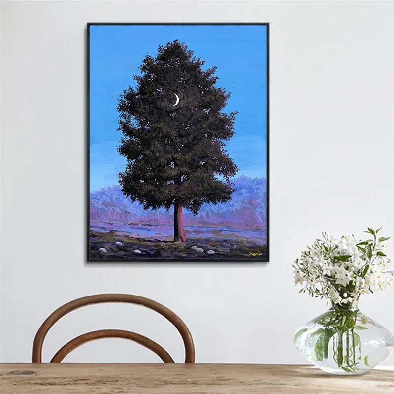 

Sixteenth of September 1956 By Rene Magritte Wall Art Canvas Painting Posters And Prints Pictures For Home Decor Cuadros