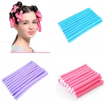 10 шт., мягкие бигуди, пенная повязка, бигуди для завивки волос, волшебные бигуди для волос, инструмент для укладки, бигуди для завивки волос, инструменты для завивки волос