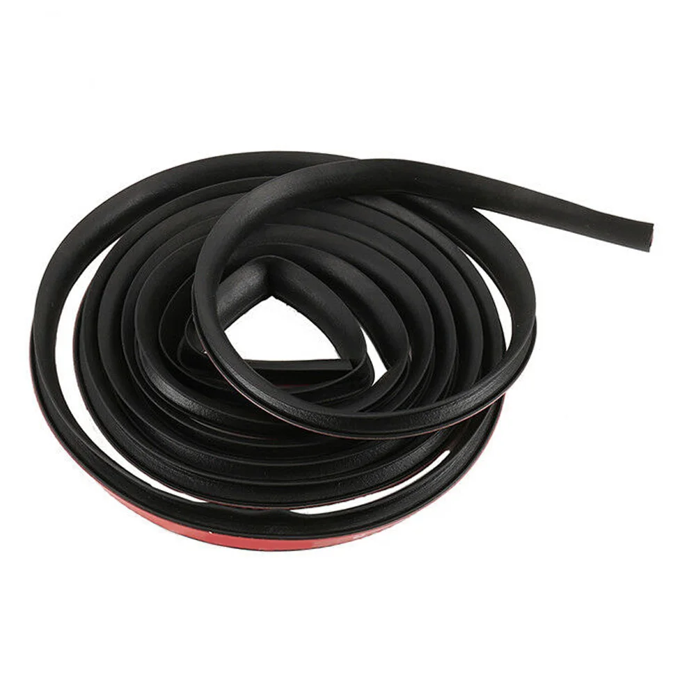 Авто черный P-shape 4 м EPDM резиновые двери окна полые уплотнительные полосы аксессуары