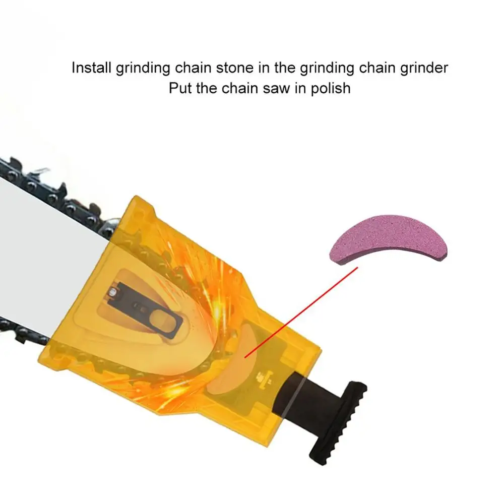 

Durable Use Woodworking Special Chain Saw Sharpener Sharpening Stone Sharpening Frame Grinding Chain Fast Grinding Chain Tool