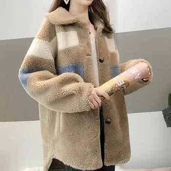 

New Winter Coat Women Korean Style Woman Winter Coats 2019 Autumn Long Sleeve Lapel Collar Female Coat Casaco Feminino Inverno