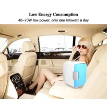 4l refrigerador elétrico & aquecedor casa dupla utilização geladeira de baixo ruído ac/dc refrigeradores de calor compacto(China)