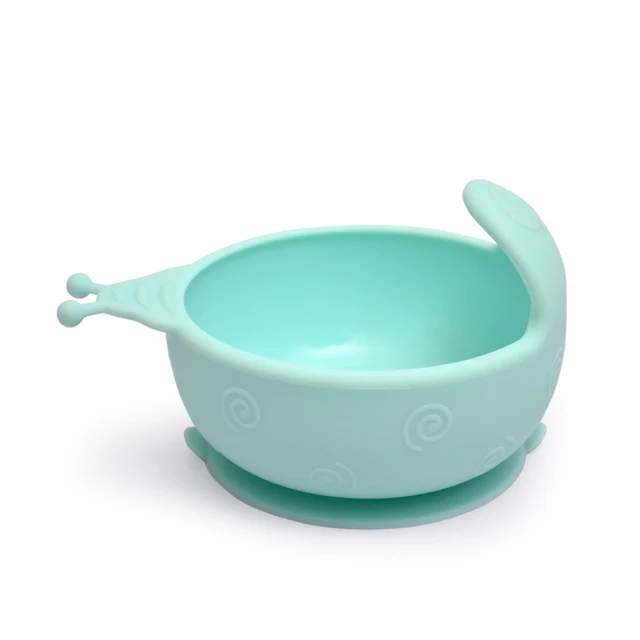 Imebaby тарелка для детской улитки на присоске детские силиконовые миски кормления