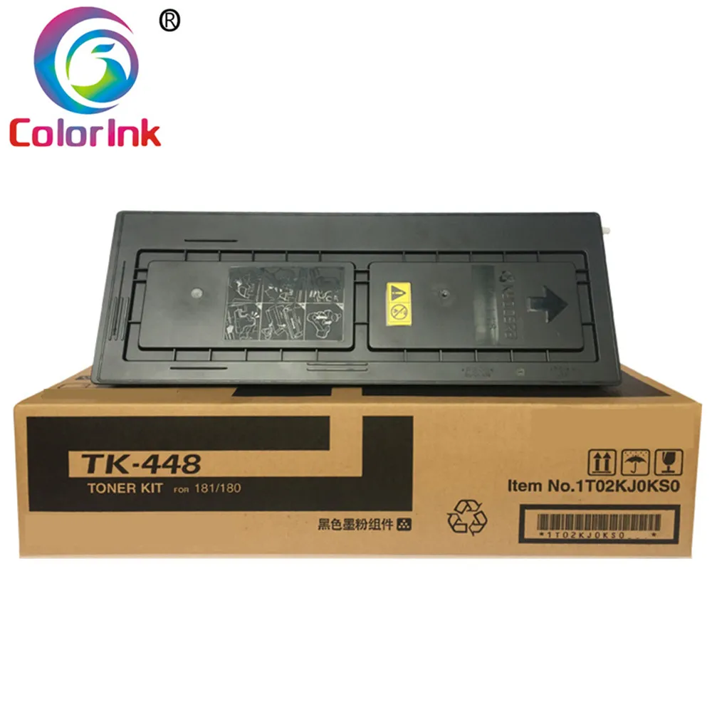 ColorInk TK-448 тонер-картридж TK448 448 для Kyocera TASKalfa 180 181 картридж для принтера Черный 7200 страниц 400 г Тонер-порошок - Цвет: 1 Pack