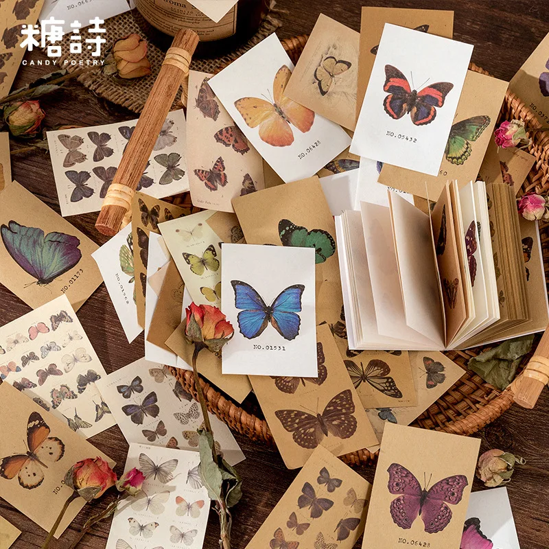 80 pcs/lot Memo Pads Sticky Notes Time show paper Junk Journal Scrapbooking Stickers Office School stationery
