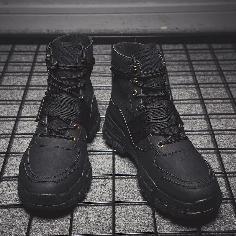 CINESSD/мужская повседневная обувь для скейтбординга; классические уличные кроссовки с высоким берцем; прогулочная обувь для отдыха; дышащая Спортивная Уличная обувь