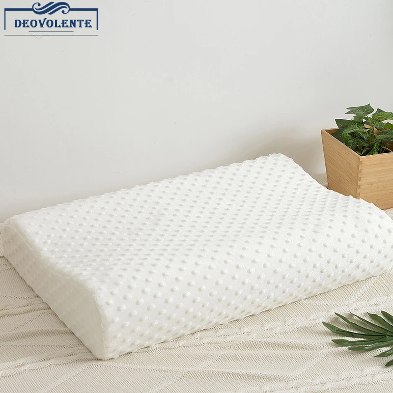 Comfortable Ergonomic Contour Memory Foam Side Sleeper Bed Pillow for Sleeping