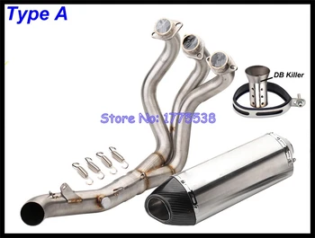 Motorcycle Exhaust Link Pipe for MT09 MT-09 FZ-09 2014-2020 XSR900 2016-2021