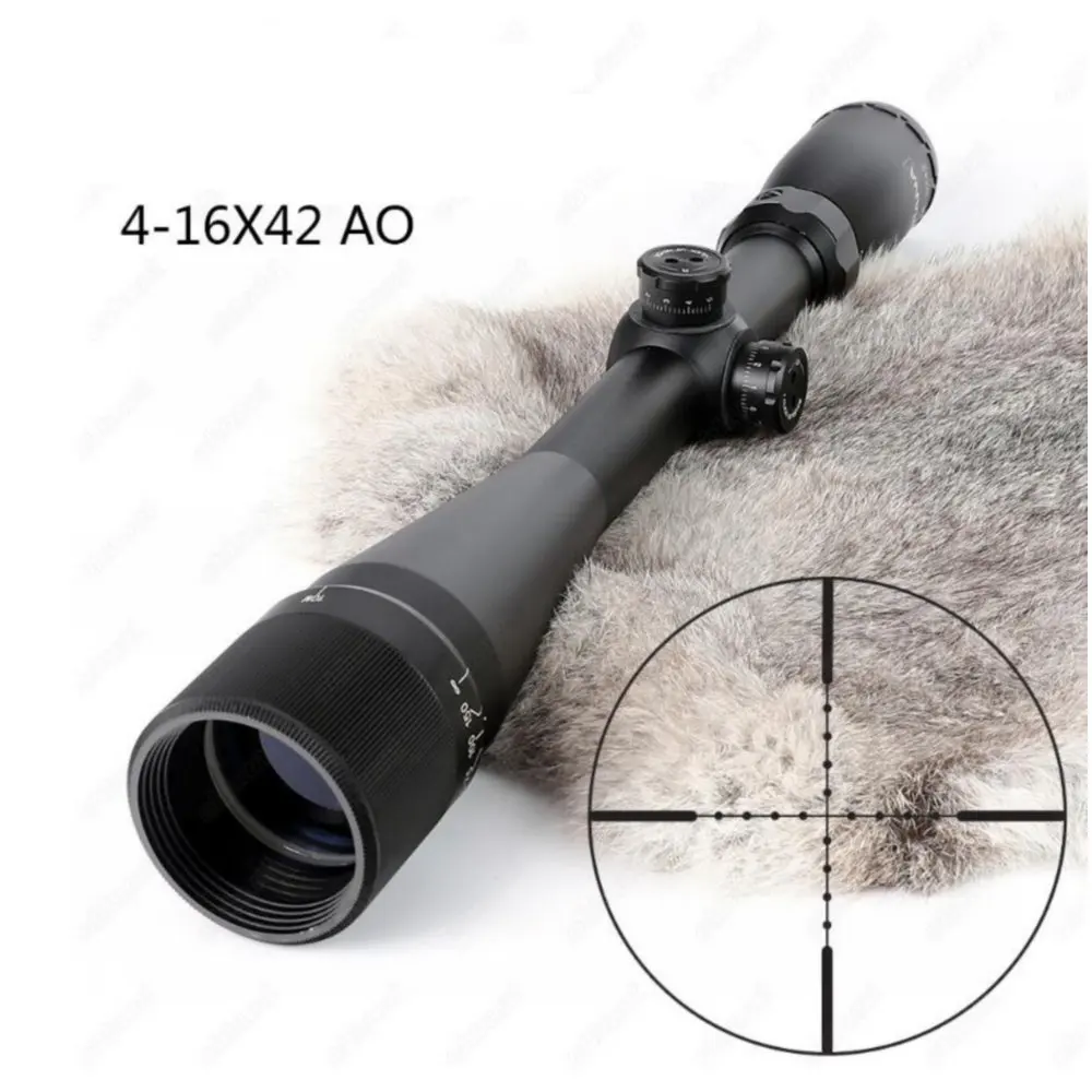 

DIANA 4-16X42 AO Tactical Riflescope Mil Dot Reticle Optical Sight Most Popular Hunting Rifle Scope Free Shipping
